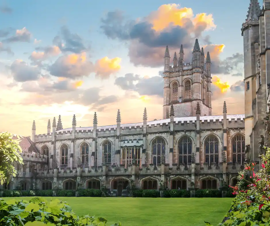 Pacchetto vacanza Regno Unito – Christ Church Oxford Christ Church College a Oxford durante il viaggio organizzato nel Regno Unito.